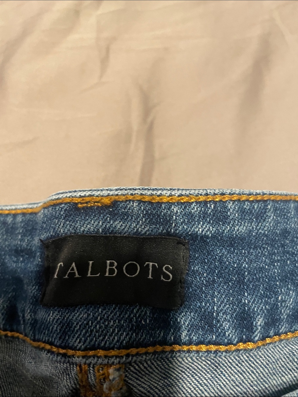 Talbots Women's everyday relaxed-Jeans in Medium Blue - Picture 6 of 6